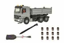 Viessmann 8004 - H0 - CarMotion Startset, MB Rundhauber Muldenkipper - silber